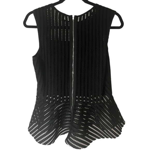 J.O.A. Jackets & Blazers - J.O.A Los Angeles -  Zipper netted fluted Vest - Women size M